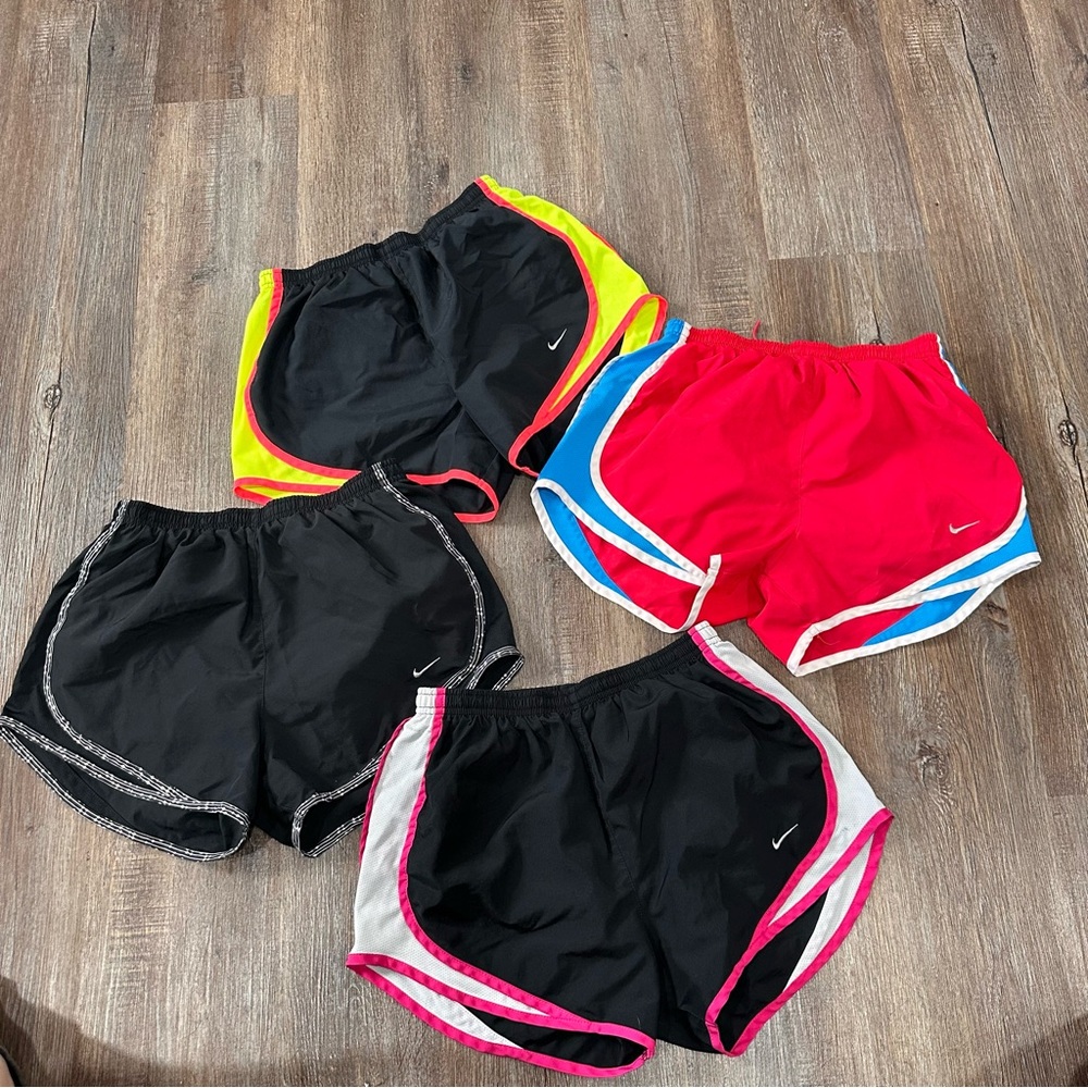 Nike Tempo Dri-Fit Running Athletic Shorts Lot of 4 size Small